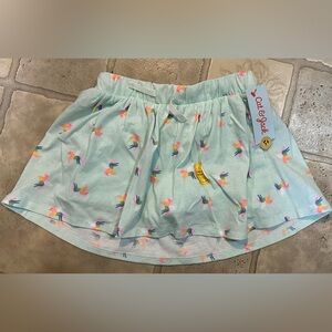 Cat & Jack Aqua Skirt with Multicolor Unicorn Design